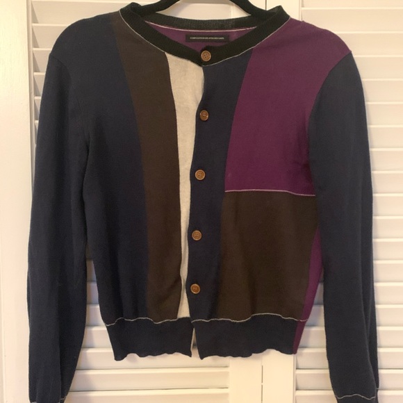 Y's by Yohji Yamamoto Sweaters - Y’s by Yohji Yamamoto Cotton and Cashmere Cardigan